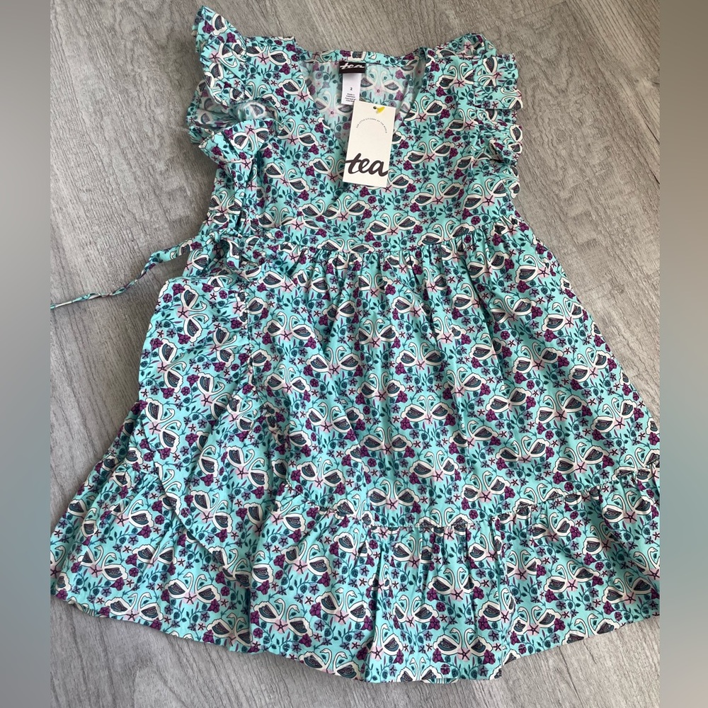 Tea collection wrap dress